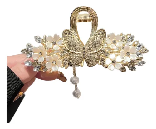 Pinza Grande De Lily Valley Para Mujer, Pinza Para El Pelo C