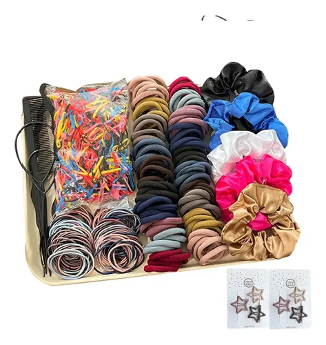 1215pzs Accessories For Cabello Scrunchies Donas Ligas Banda