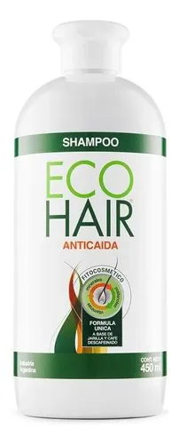 Ecohair Shampoo Anticaida 450 + 2 Loción Recuperación