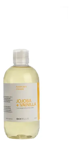 Aceite Corporal Para Masajes Jojoba & Vainilla Biobellus x 250 ml