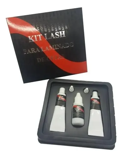Kit Laminado De Cejas Alisado Permanente Lash Super Completo