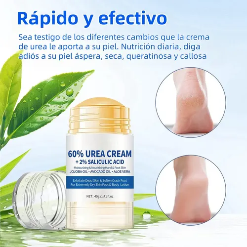 P/j Crema Hidratante Con Urea 60 For Pies, Manos Y Codos –