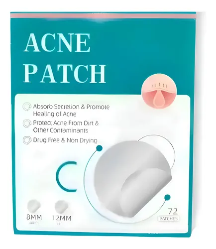 Kit De Parche Para Acne 72 Redondo Protectores Seca Granitos