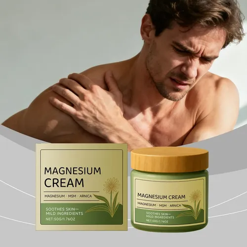 Crema De Magnesio Paqiman, 2 Unidades, 50 G, Con Msm Arnica