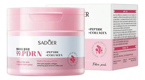 Pads Faciales Pdrn 99 Peptide Collagen Anti Manchas 60 Pzs