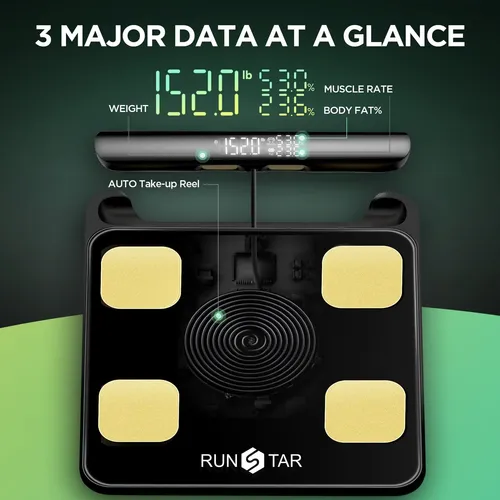 Runstar Báscula Inteligente Para Peso Corporal