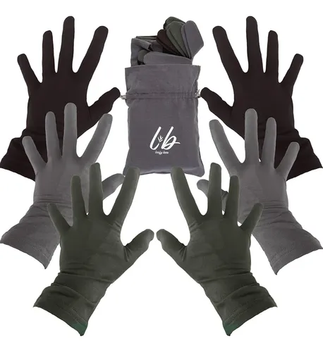 Guantes Hidratantes Para Manos Secas Mujer Chico 3 Pares