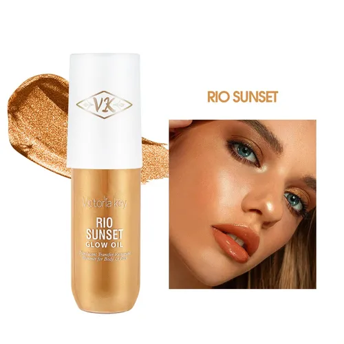 Aceite Corporal Iluminador Glitter Spray 3 Colores 40ml