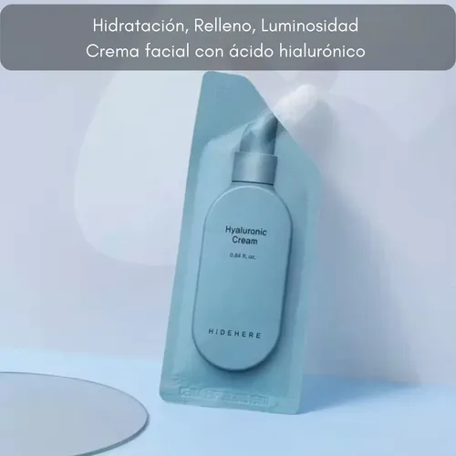 Crema Facial Acido Hialuronico Hidehere Hidratacion 25ml
