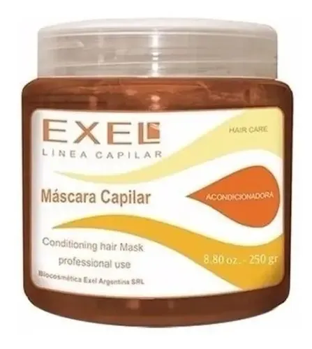 Máscara Capilar Keratina Exel Acondicionadora Nutricion 250g
