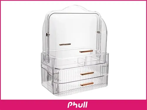 Organizador De Maquillaje Portatil Escritorio Porta Cosmetic