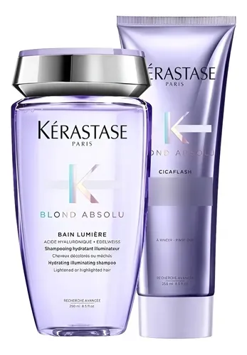 Kit Shampoo Lumiere + Cicaflash Kérastase Blond Absolu