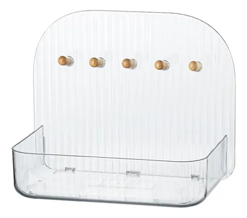 Organizador De Maquillaje, Organizador De Recipiente Blanco