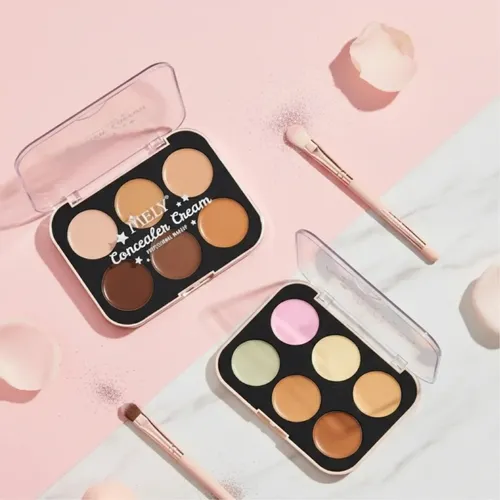 Paleta De Correctores Cremosos Contorno De Rostro Mely