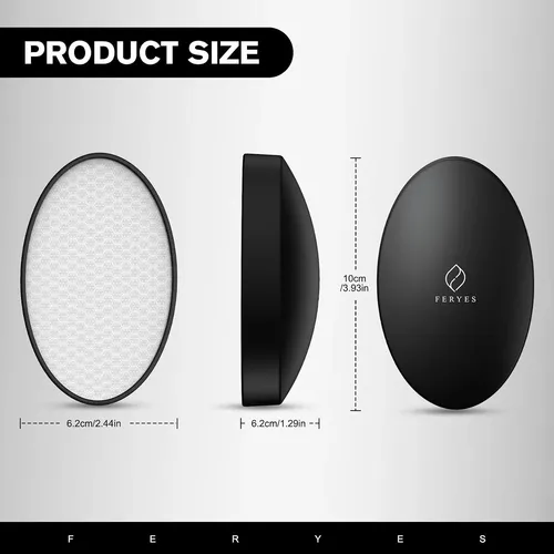 Feryes Removedor De Vello De Cristal Nano Black (4.45 X