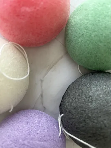 H Esponja Facial Konjac Limpiadora Exfoliante Cuidado Facial