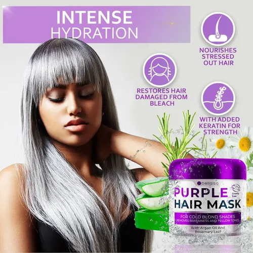 Mascarilla Capilar Púrpura – Acondicionador Profundo Y…