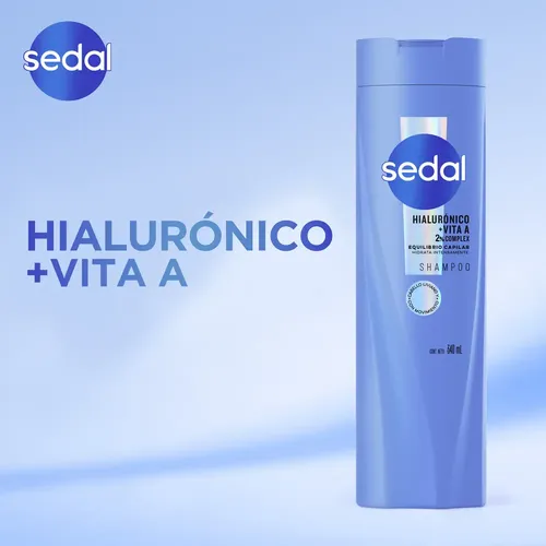 Sedal Shampoo Hialuronico + Vitamina A X 340ml