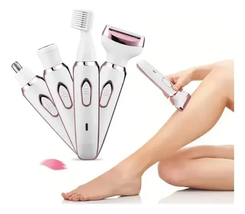 Depiladora Recortadora 4 En 1 Recargable Bikini Nariz Cejas