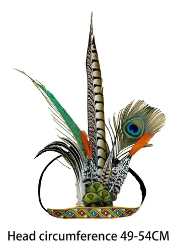 . De Plumas, Diadema, Banda For El Pelo, Vestido, For Fs7