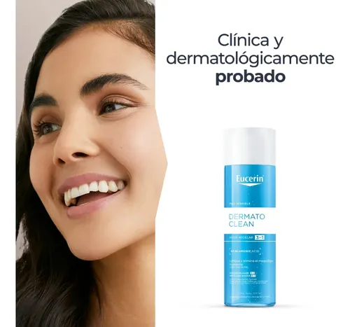 Loción Micelar Limpiadora 3 En 1 Eucerin Dermatoclean 200ml