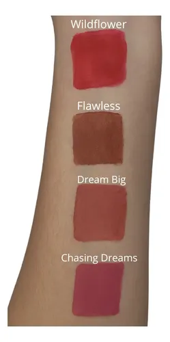 Labial Líquido Ruby Rose Perfect Lips con Acabado Mate y Larga Duración