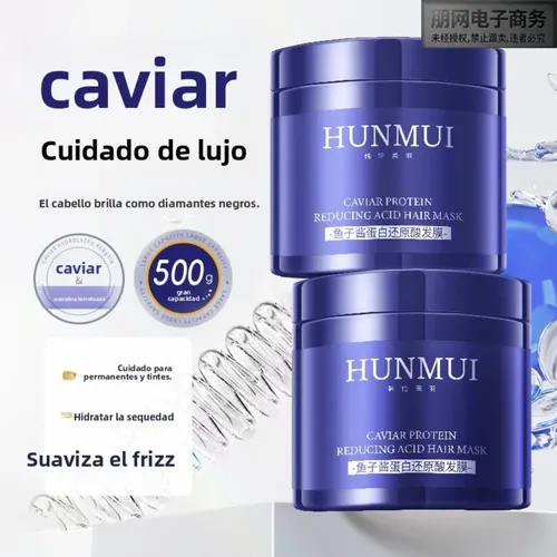 Mascarilla Capilar Con Proteínas De Caviar, Nutritiva Y Repa