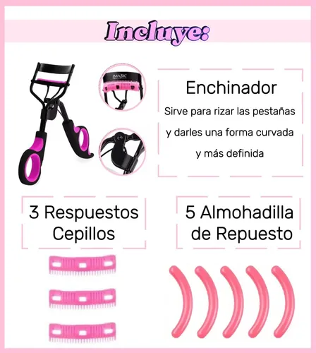 Kit 17 Piezas Para Pestañas Y Cejas