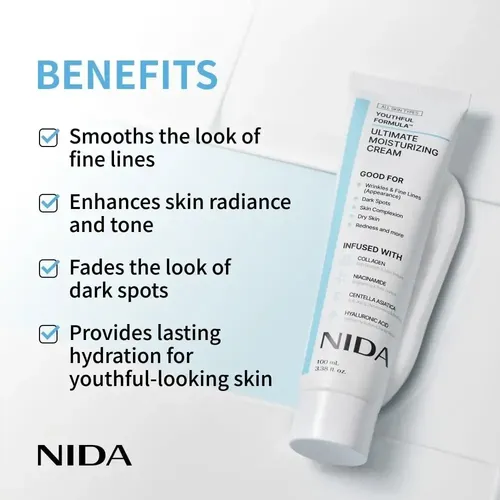 Nida Ultimate Moisturizing Cream Youthful 100ml Original