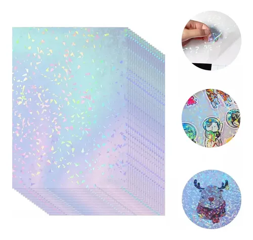 Ty, 30 Hojas De Pegatinas Láser Con Forma De Diamante Para .