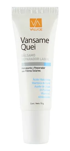 Vansame Quei Bálsamo Reparador Labial Labios Secos X 10g