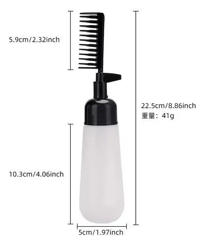 21pcs Herramientas Para Teñir El Cabello Botella De Kkk