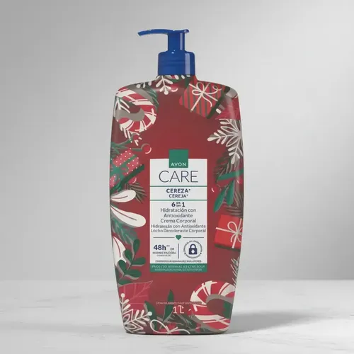 Crema Hidratante Avon Care Cereza 6 En 1 Humectante 1 Litro