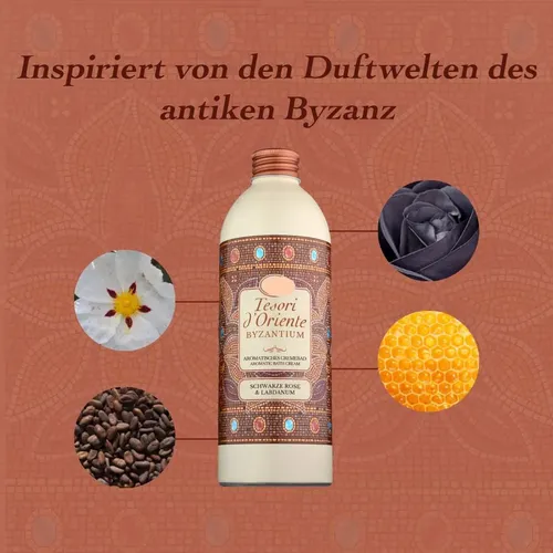 Crema De Baño Aromática Bizancio By Tesori D’oriente