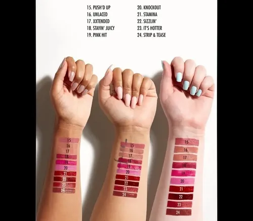 Labial Líquido NYX Professional Makeup Lingerie XXL Mate en Tono Flaunt It