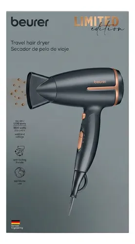 Beurer Limited Edition Hc25 Secador De Pelo Plegable 1600w