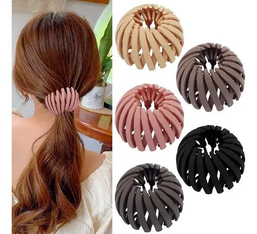 Pinza Mágica Para El Pelo Bird Nest, Máquina Para Hacer Moño