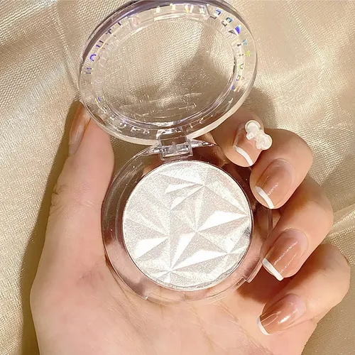 Paleta De Iluminador Dorado Con Brillo Para Rostro Dorado