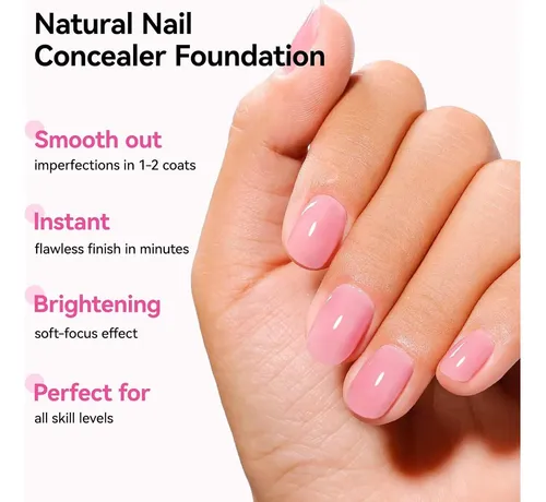 Base Iluminadora 4-en-1 Nailshion Dusty Rose