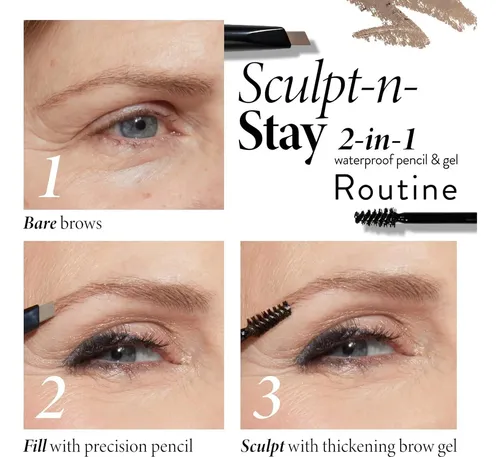 Lápiz Y Gel Para Cejas A Prueba De Agua Laura Geller Rubio