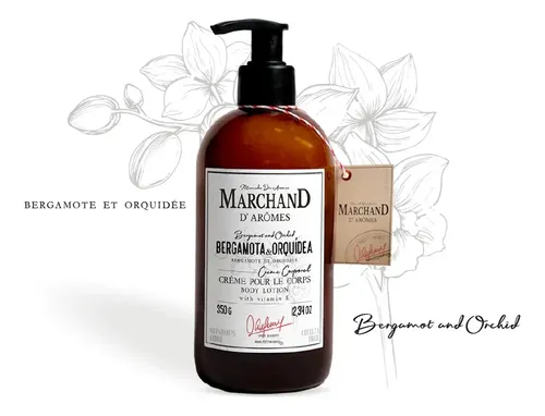 Crema Corporal Marchand D’ Arômes Bergamota Y Orquídea 350g