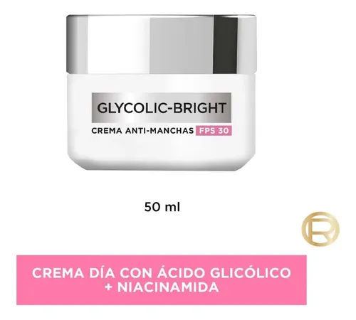 L’oréal París Crema Día Anti Manchas Glycolic Bright 50 Ml