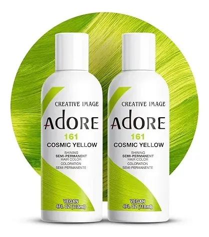 Adore Tinte Semi Permanente Cosmic Yellow 161 Pack
