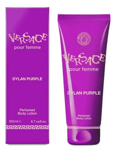 de perfume Versace Dylan Purple Edp, para mujer, 4 piezas