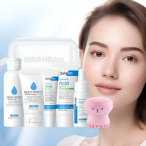 Set De Cuidado Facial Laikou 5 Pzs Hidrata Y Revitaliza Piel