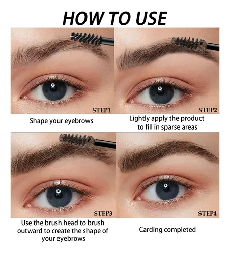 Gel Para Cejas Resistente Al Agua: Fórmula Cremosa De Larga