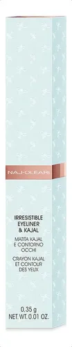 Naj Oleari Irresistible Eyeliner&kajal Pearly Midnight Blue Color 02 Golden Brown