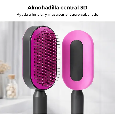 Cepillo Para Pelo Desenreda Sin Tirones Cabello Seco Húmedo