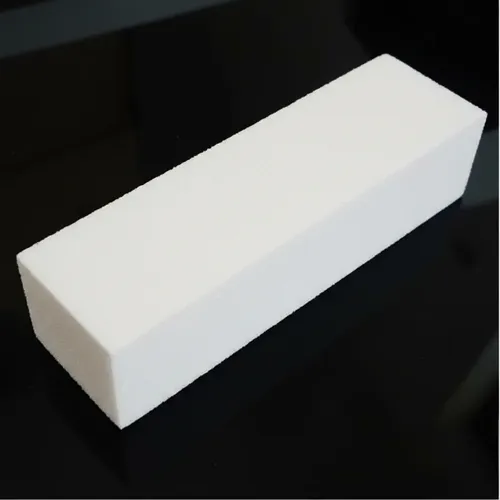 Block Blanco Lima Pulidor De Uñas Por 10 Buffer Esculpidas