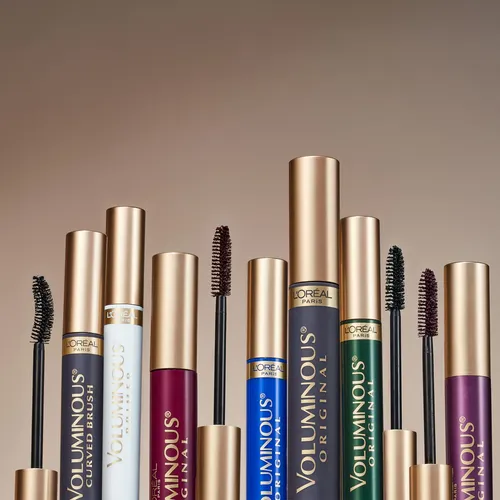 Máscara Voluminosa L’oreal Paris, Negro Y Marrón, 0.26 Onzas